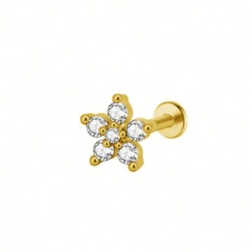 Flower Labret  