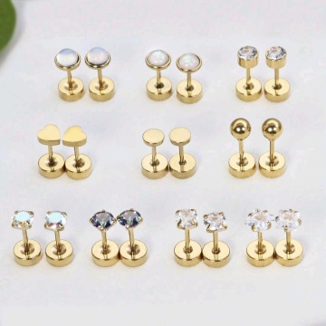 Earlobe Flat backs (set)